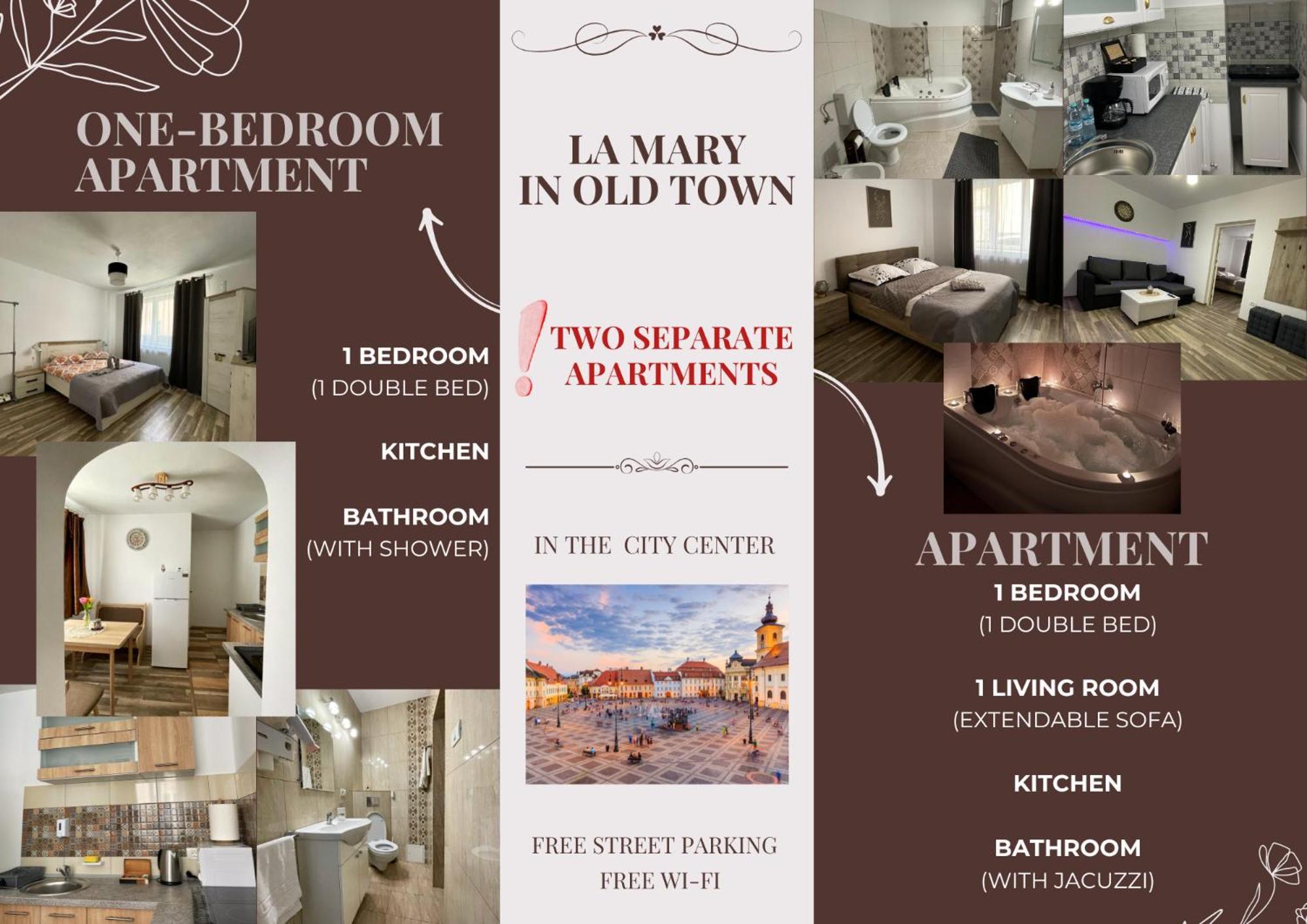 Apartamento La Mary In Old Town Sibiu Exterior foto